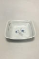 Bing & Grondahl Demeter / White Cornflower Square Bowl No 43