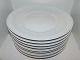 White Fan
Extra large dinner plate 27.9 cm.