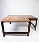 Coffee table, model Moduline, in rosewood designed by Ole Gjerløv-Knudsen and 
Torben Lind and manufactured by France & Son in the 1960s.
5000m2 showroom.

