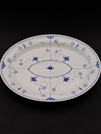 Blue fluted dish 1/629
