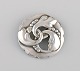 Georg Jensen brooch in sterling silver. Design 20.
