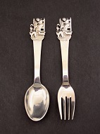 H. C A. children cutlery