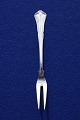 Anne Marie Danish solid silver flatware, cold cut 
forks 15cm
