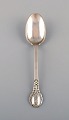 Antique Evald Nielsen Number 3 dessert spoon in silver (830). Dated 1927.
