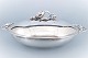 Antik 
Damgaard-
Lauritsen 
presents: 
Georg 
Jensen; 
Magnolia/Blossom 
dish with lid, 
sterling silver 
#2C