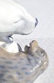 Royal Copenhagen  Figurine 1108 Polar bear & seal 
