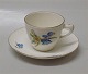 108 b Mocha cup and saucer 5.5 cm 0.75 dl	 Njal B&G Springflower innerware
