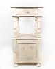 Smaller cabinet with drawer of white painted wood, in great antique condition 
from the 1920s. 
5000m2 showroom.
