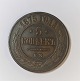 Russland. 5 Kopek von 1875. Durchmesser 32 mm