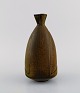 LÖVA - Gustavsberg - Gabi Citron-Tengborg. Vase i glaseret keramik med åben 
munding. Smuk solfatara glasur. 1960