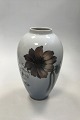 Royal Copenhagen Vase No 2660/1099 with Auburn and White Flowers