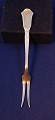 Danish 3 Towers silver cutlery, small meat fork 15 cm from year 1927