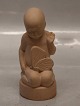 958 II Spring 13 cm  Boy with butterfly Arno Malinowski 1951 Ipsen Danish Art 
Pottery 1843-1955