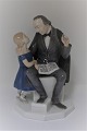 Bing & Grøndahl. Porcelænsfigur. H.C. Andersen. Højde 23 cm. (1 sortering)