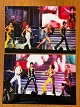 Two original vintage press photographs of The 
Spice Girls during a 1998 concert at Madison 
Square Garden, New York