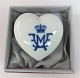 Royal Copenhagen. Wedding heart. Made to Crown Prince Frederik & Princess Mary 
