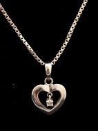 14 ct. white gold necklace