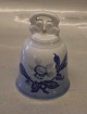 B&G 2172 Christmas bell - Table bell 11 cm B&G porcelain Blue Christmas Rose
