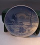 B&G Denmark  Anniversary plate 1895-1965 
"Churchgoers on Christmas Day"