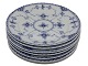 Blue Fluted Half Lace
Extra flat lunch plate 22.7 cm. #578