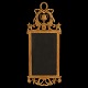 Aabenraa 
Antikvitetshandel 
presents: 
Gilt Louis 
XVI mirror. 
Schleswig-
Holstein circa 
1770. Size: 
138x58cm