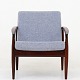 Roxy Klassik 
presents: 
Kai 
Kristiansen
Model 121 - 
Pair of 'Paper 
Knife' easy 
chairs in 
rosewood with 
grey ...