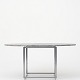 Roxy Klassik presents: Poul KjærholmPK 54 - Dining table w. Cipollino marble with frame of matt chromed ...