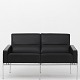 Roxy Klassik 
presents: 
Arne 
Jacobsen
Model AJ 3302 
- Reupholstered 
2 seater 
'Airport Sofa' 
in black ...