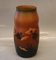 446 V Vase with flowers 22 cm Hans Christian Joachim 1915 Ipsen Danish Art 
Pottery