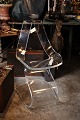 Skulpturel design stol  i plexiglas , designet af Michel Dumas (Atelier Michel 
Dumas) i 70érne...