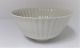 Royal Copenhagen. Thorkild Olsen. Model 3717. White bowl. Height 8.5 cm. 
Diameter 17 cm. (1 quality)