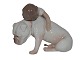 Antik K presents: Bing & Grondahl figurineGirl with bulldog
