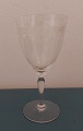 Antique wine glass with star decoration on the basin c. 1920