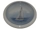 Royal Copenhagen 
Round tray with sailboat