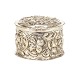 Small early 18th century silver lidded jar. Thore ...