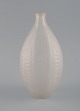 René Lalique (1860-1945), France. Acacia vase in mouth blown art glass with 
leaves in relief. 1920s / 30s.
