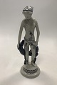 Royal Copenhagen Georg Thylstrup figurine of Girl with dog No 1967