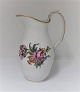 Lundin Antique presents: Royal Copenhagen. Saxon flower. Milk jug. Height 19 cm. Produced before 1890. (1 quality)