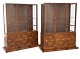 Aabenraa 
Antikvitetshandel 
presents: 
Pair of 
Danish Art Deco 
walnut 
showcases. 
Design by Bent 
Helweg-Møller, 
...