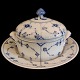Antik Damgaard-Lauritsen presents: Royal Copenhagen, blue fluted porcelain; Lidded butter bowl, #401