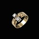 Lapponia. 18k Gold Ring with Diamonds 0.20ct - Björn ...