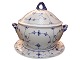 Blue TraditionalLarge soup tureen with platter from 1915-1948