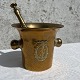 Moster Olga - Antik og Design presents: Brass mortar and pestle*DKK 500