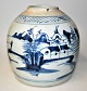 Pegasus – Kunst - Antik - Design presents: Chinese bojan without lid, blue/white, 19th century.