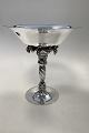 Danam Antik 
presents: 
Georg 
Jensen Sterling 
Silver Large 
Footed Grape 
Bowl No 264A