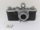 Leica kamera. Model 1C. No. 455612. Med objektiv Leitz Elmar f=5 cm 1:3,5.  
Meget velholdt.