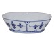 Blue Fluted Plain
Oblong salt jar