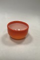 Holmegaard Palet / Carnaby Orange Glass Bowl