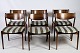 Set of six dining chairs, Danish design, rosewood, Farsø furniture factory, 1960
Great condition
