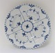 Royal Copenhagen. Blue Fluted Full Lace. Deep plate. Model 1078. Diameter 25 cm. 
(2 quality).